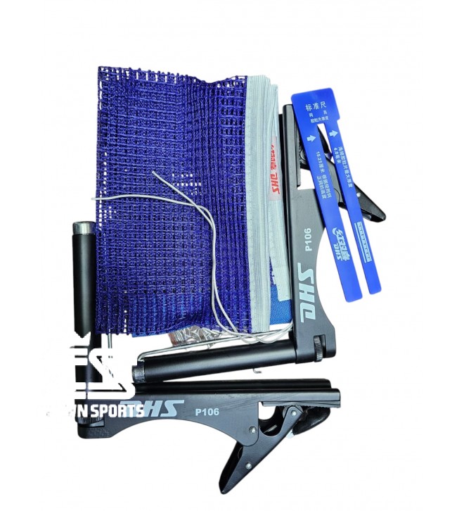 DHS P106 Table Tennis Net and  Post Set Clamp